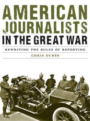 cover image of American Journalists in the Great War
